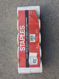 Register Paper 10 Rolls For Calculators, Cash Register And Adding Machine