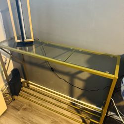 Gold Sofa Table