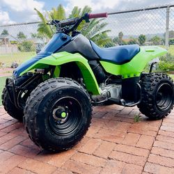 KAWASAKI KFX80 2 stroke Quad ATV