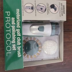Brand new motorized golf club cleaner