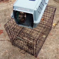 Dog Cage +Kennel+Bowl