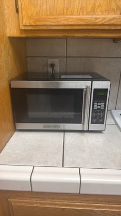 Black Decker microwave