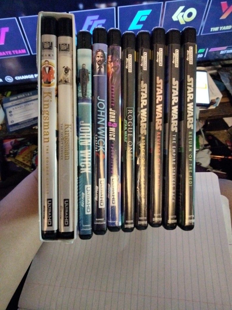 Lot Of 4k Movies (48 Titles) ONLY SELLING FULL BUNDLE FOR $300 Firm