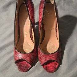 RED HEEL SHOES