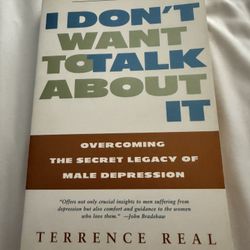 I Don’t Want To Talk About It Book 