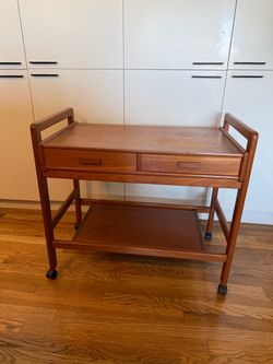 Mid Century Modern Bar Cart