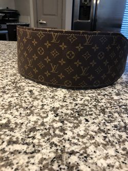 Got to test drive my new Louis Vuitton lifting belt from