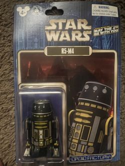 Disney Parks Star Wars Droid Factory R5-M4 Droid Figure May The 4th Be With You