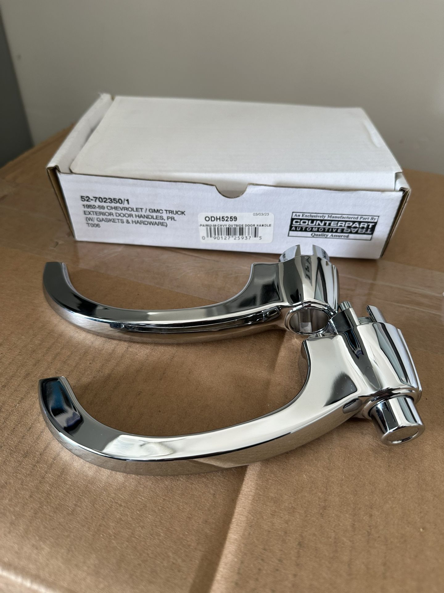 1(contact info removed) Chevy 3100 Door Handles - NEW