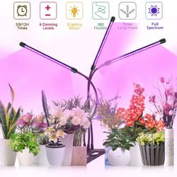 Plant Grow Light with Dimmable Brightness - 4pcs set