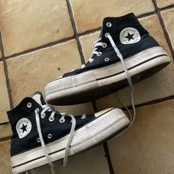 Women’s Converse Wedge Platform Shoes. Location West Lancaster., CA