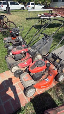 Lawn mowers and Weedwhacker