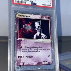 Mewtwo Ex #101 PSA 5