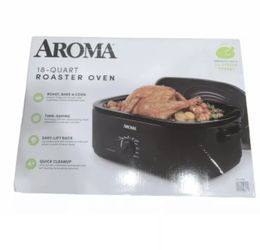 Aroma® 18Qt. Electric Roaster Oven with Metal Inner Rack