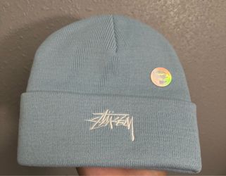 Stussy beanie baby blue