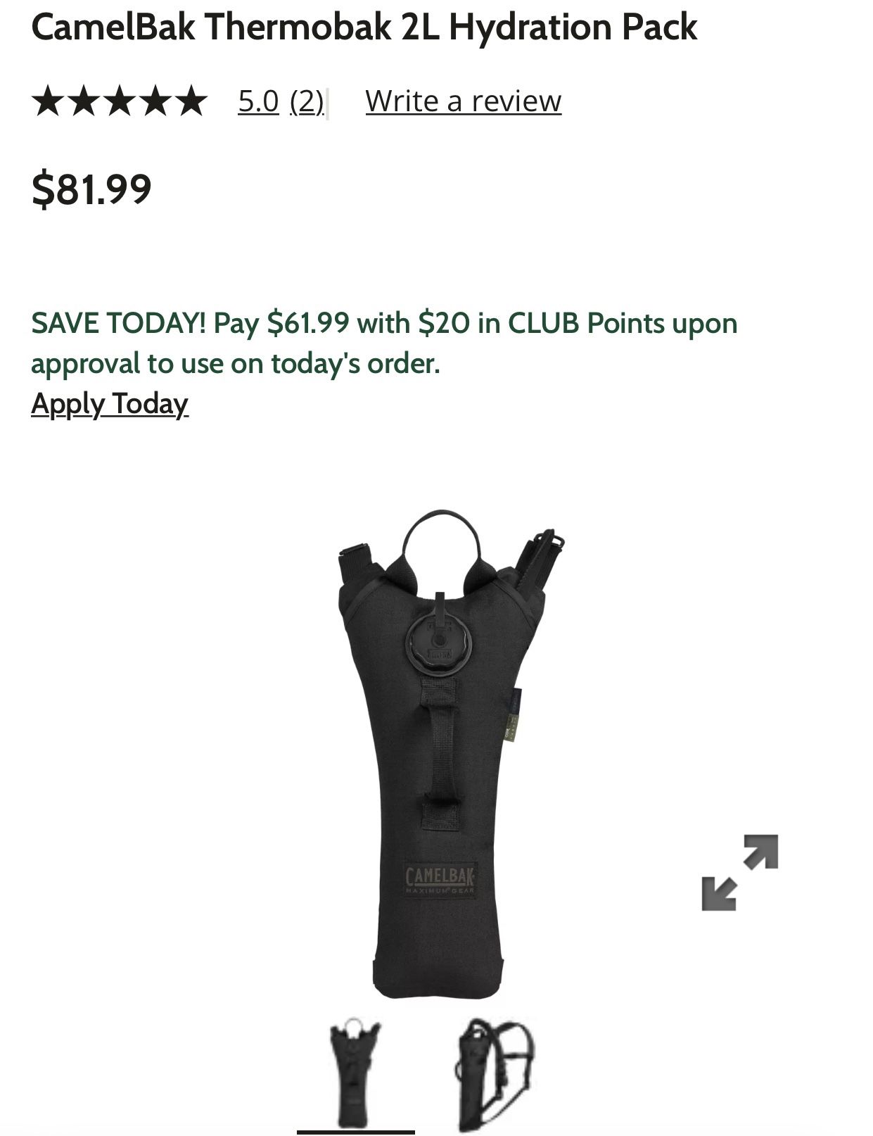 Water Camelbak