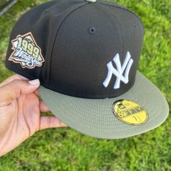 Hat Club Cookie Martini New York Yankees 1999 World Series Patch