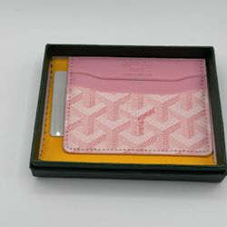 Luxury Leather Cardholder — Slim, Clean Condition