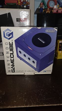 Nintendo Gamecube Japanese Indigo Box ONLY