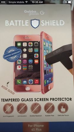 Glass screen protector