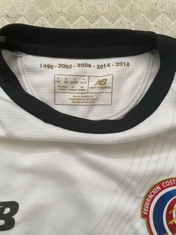 Costa Rica soccer jersey size small