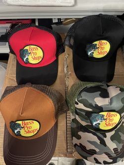 Bass Pro Shop Hats.