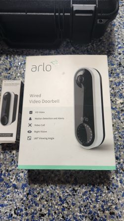 Arlo doorbell camera/angled base