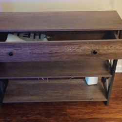 Alden Wood & Iron Table 