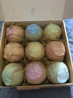 E floral bath bomb set 9ct