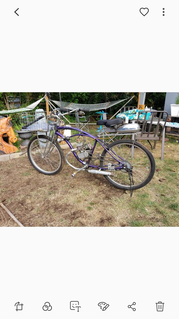Motorized bicycle GT DYNO beach cruiser made in California ...
