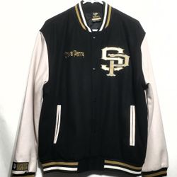 STEVE PERRY WOOL VARSITY JACKET  MENS SIZE MEDIUM  SUPER RARE 