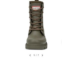 Brand New Women's Diana Waterproof Lace-Up Rain Boots Size 7