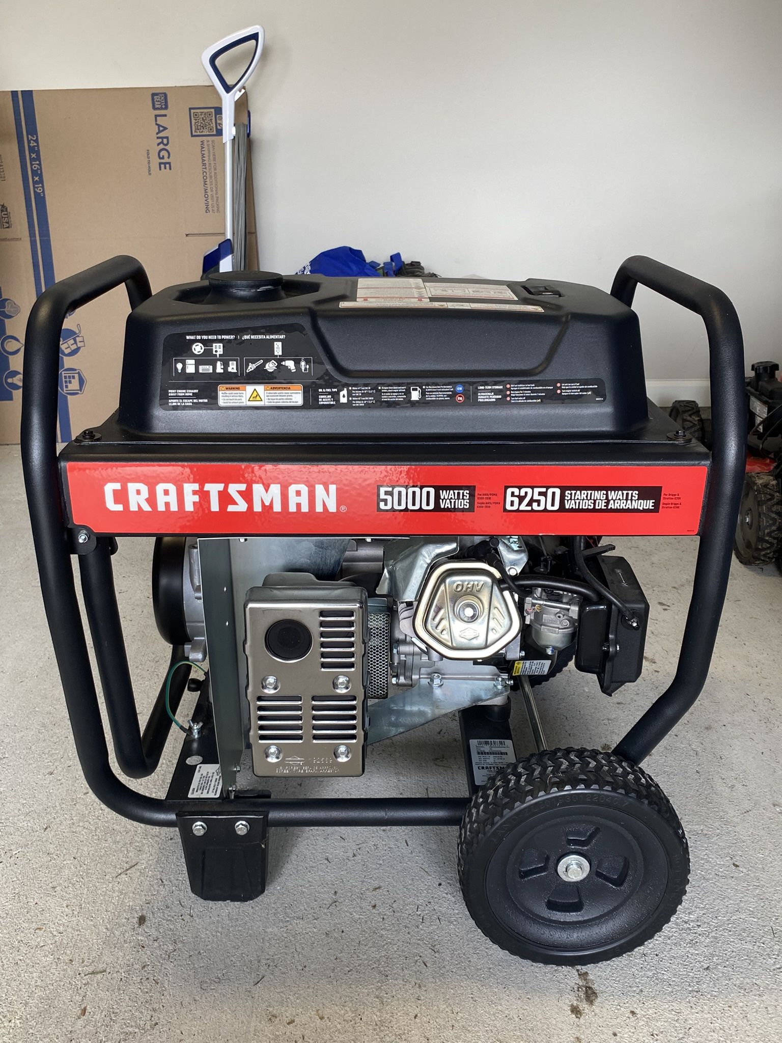 Craftsman 5000 Watt Portable Generator