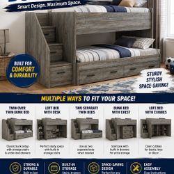 🔥 Twin/Twin Bunk Bed Starting @ $699 🔥