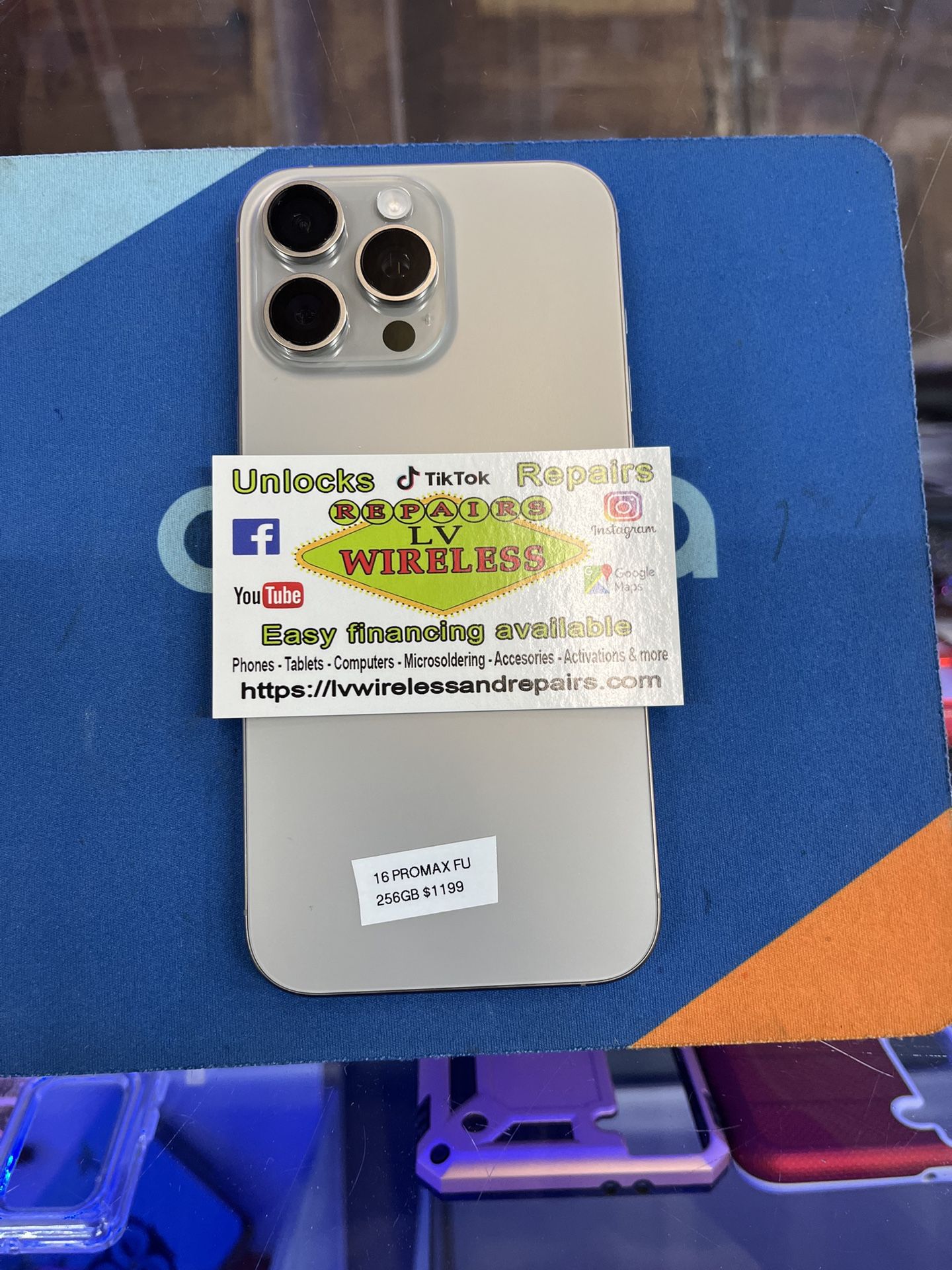 IPHONE 16 PRO MAX FULLY UNLOCKED