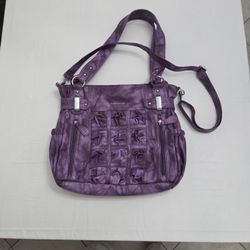 Beautiful Angel Barcelo Purple Handbag