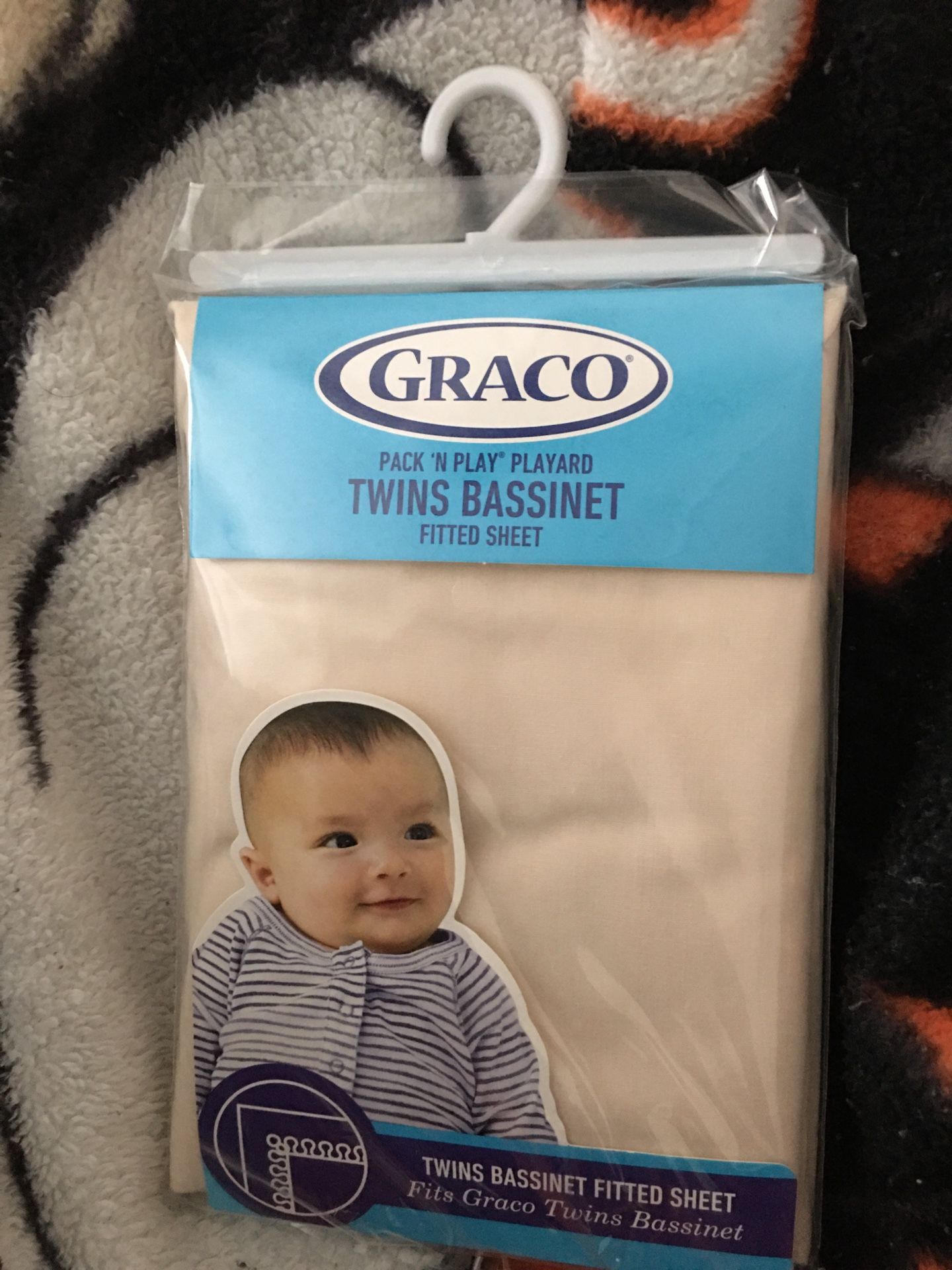 Pack N Play Playyard Twin Bassinet  Sheets
