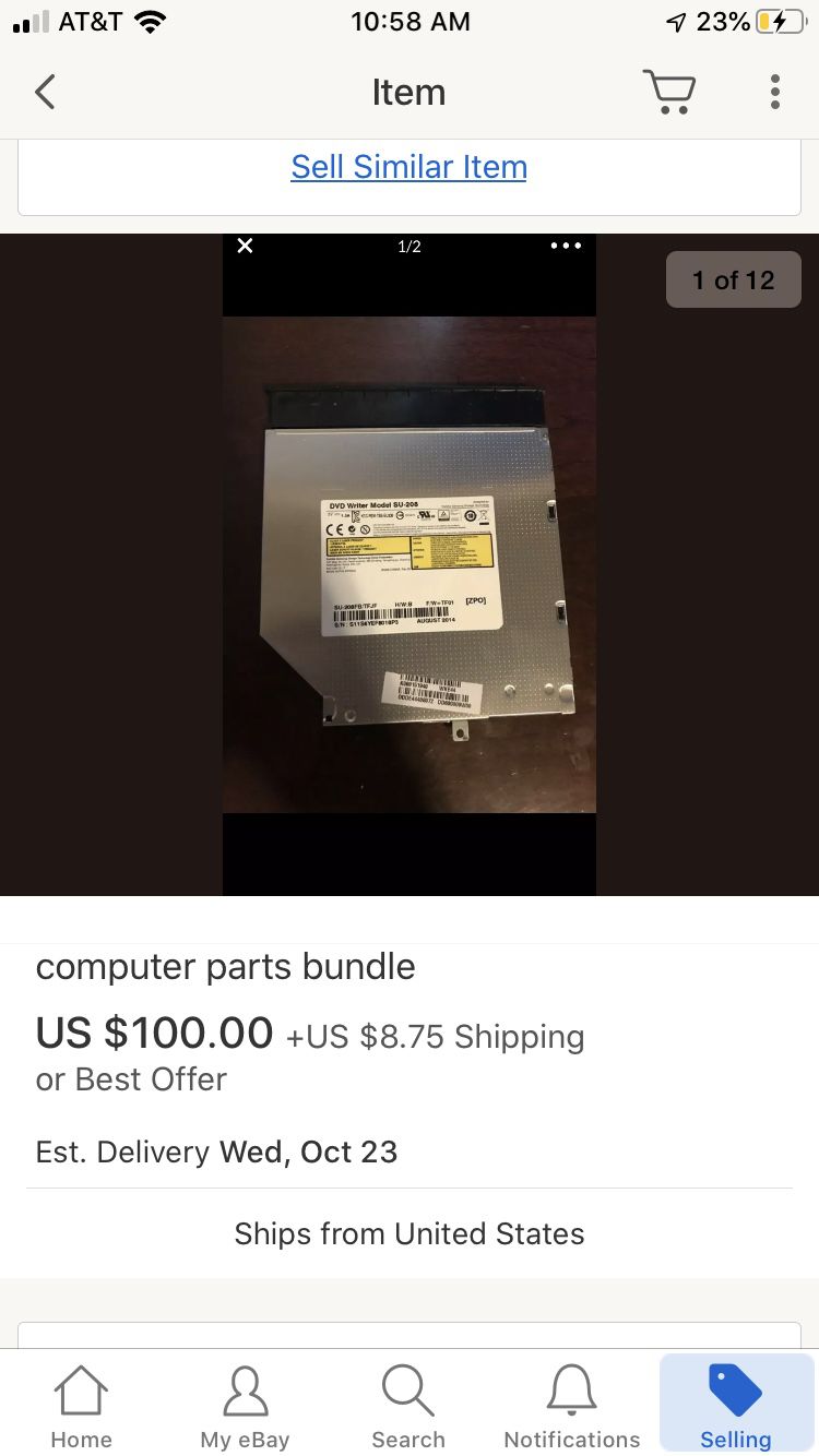 Computer parts bundle