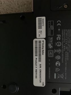 HP Docking station