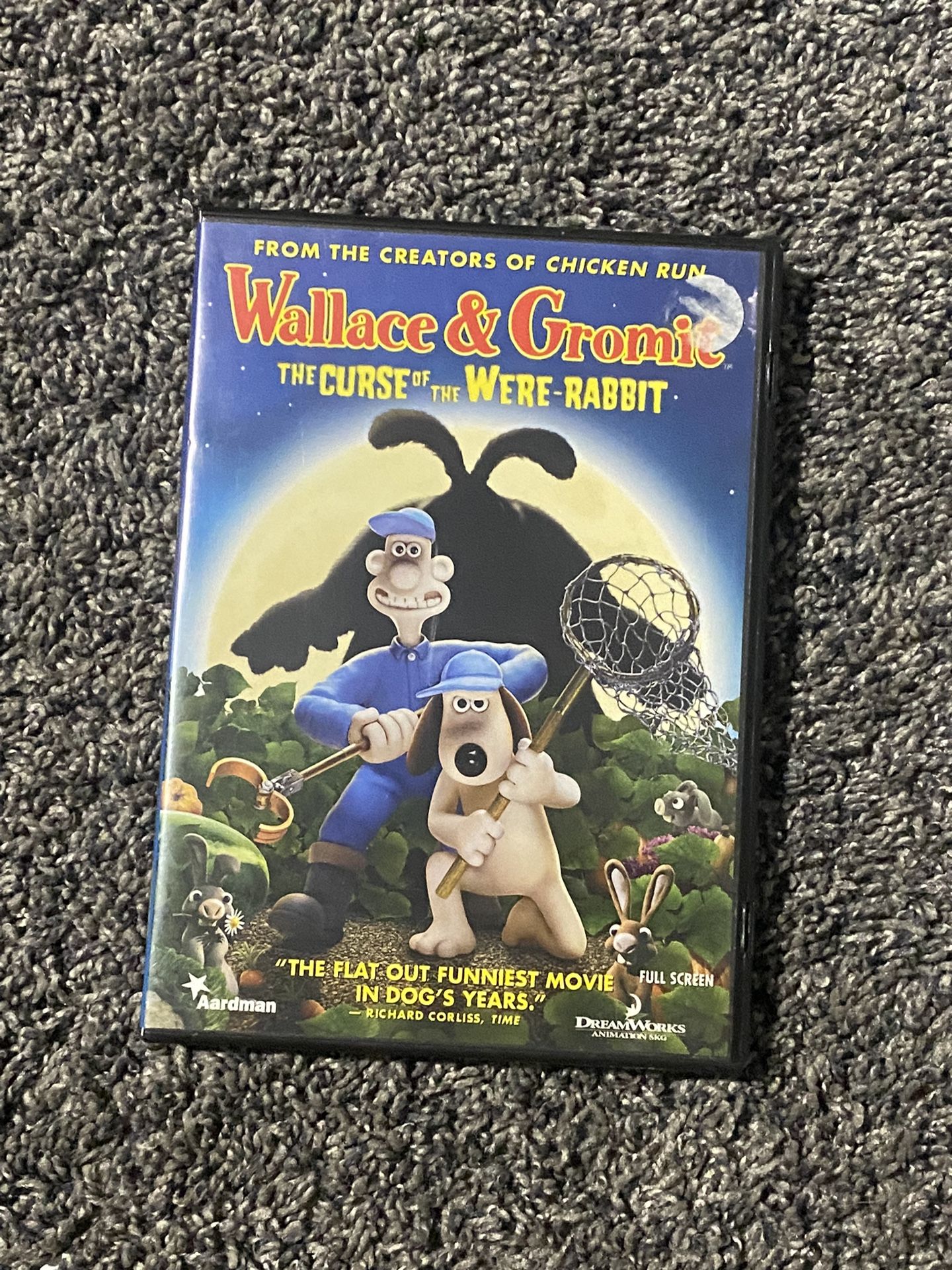 Wallace And Gromit The Curse Of The Were-Rabbit DVD (Aardman/Dreamworks)
