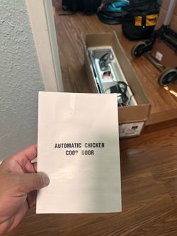 NEW Automatic Chicken Coop Door Kit – Remote & Timer Controlled