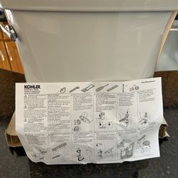 KOHLER Brand New White Toilet Tank 