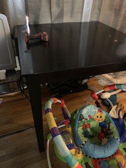 Counter height table. Seats 4. Table only.