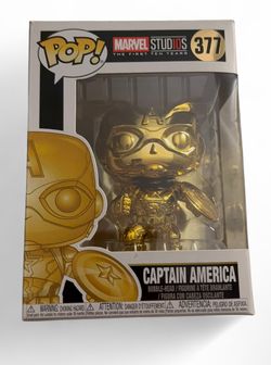 Gold Captain America Funko Pop