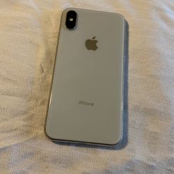 IPhone X White Good Condition Unlocked 