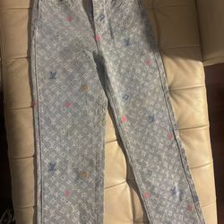 LV jeans woman size small