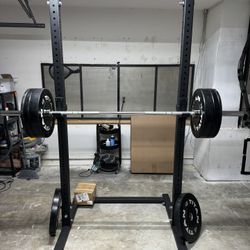 TITAN SQUAT RACK LIKE NEW!!!