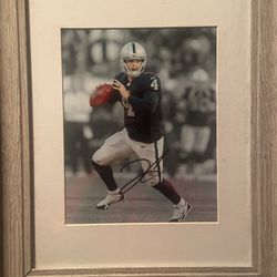 Raiders Signed 6Lot *of 8x10’s/cards Rc