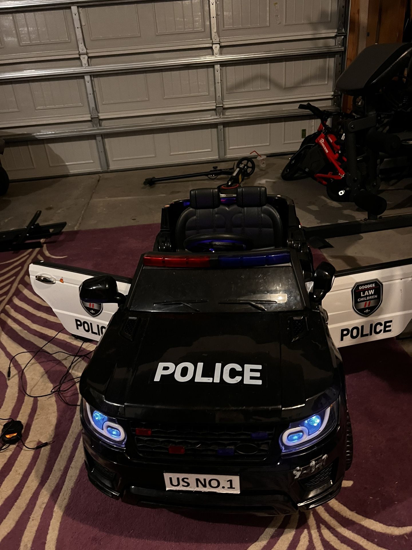 Kids Power Wheel Police Car
