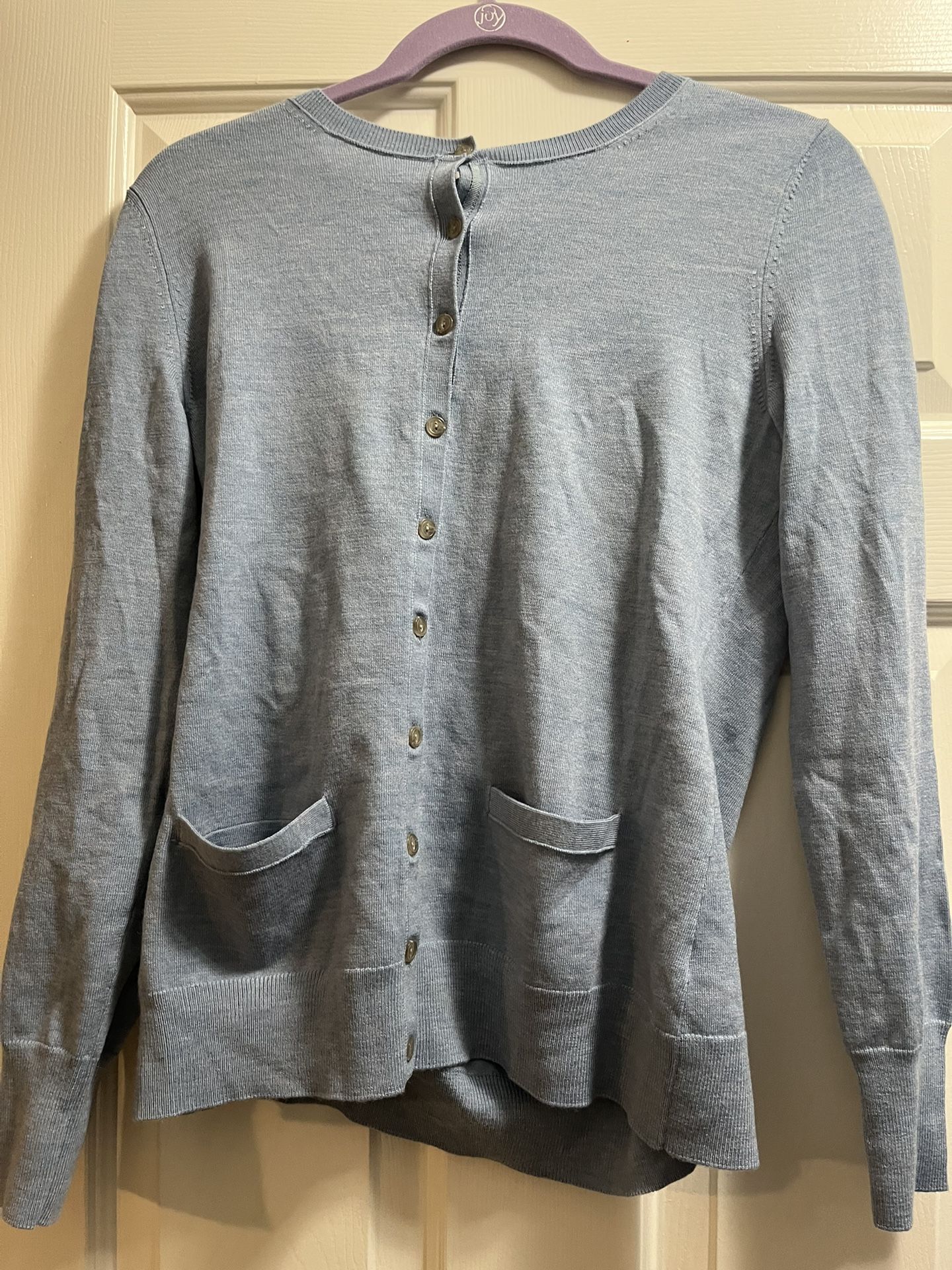 Blue Cardigan